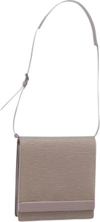 Louis Vuitton Pre-owned Vintage Cross Body Bag - Dames - Vintage Schoudertas - Paars - ONE Size - Leer - Vintage