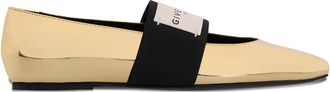 Givenchy Ballerine con fascia elasticizzata - Oro