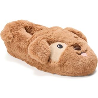 Dearfoams Unisex Animal Closed Back Slipper in Desert at Nordstrom, Size X-Large