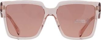 Prada Dark Violet Square Ladies Sunglasses 0PR 24ZS13I08M56