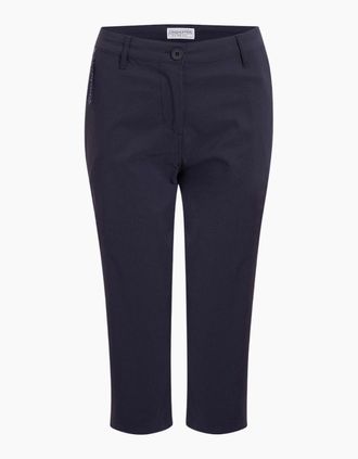 Craghoppers Womens Craghoppers Womens/Ladies Kiwi Pro III Cropped Trousers - Navy - Size: 16/32in