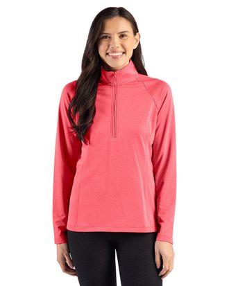 Clique Dash Recycled Womens Quarter Zip Sweatshirt