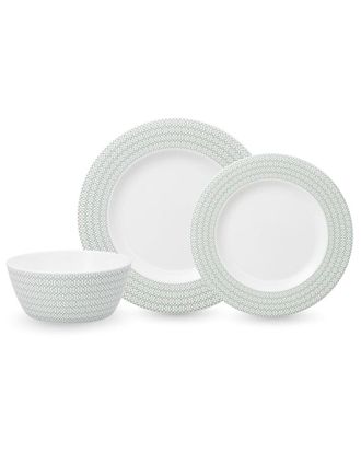 Fortessa Ornament Bone China 12pc Dinnerware Set (Service For 4)