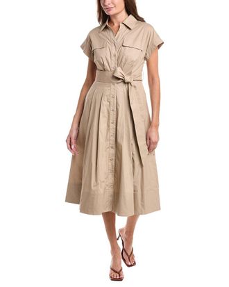 Gracia Front Pockets Shirtdress