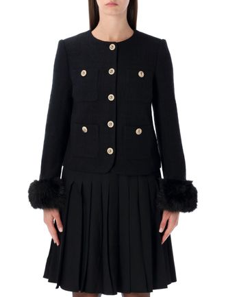 Self Portrait Selbstportr&auml;tjacken Schwarz