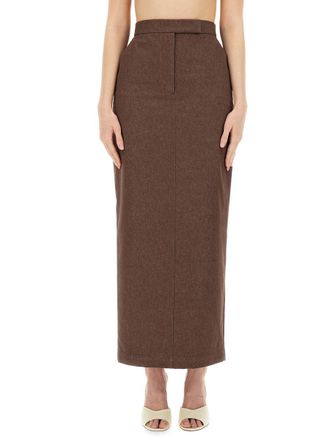 Max Mara Pianosa Skirt - Brown