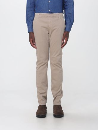 Dondup Mid-Rise Slim Fit Chino Trousers in Cotton