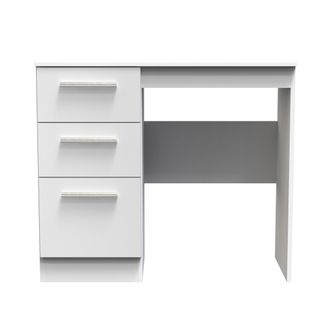 Welcome Furniture Copenhagen Ready Assembled Dressing Table - Grey Matt & White - Welcome Furniture | TJ Hughes
