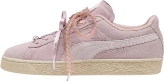Puma Suede Bloom Sneakers - Dames - Fitnessschoenen - Roze - 39 EU - Leer - Fitness