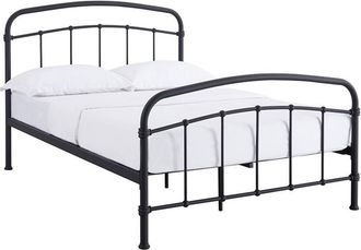 LPD Furniture Halston 5.0 Kingsize Black Bed
