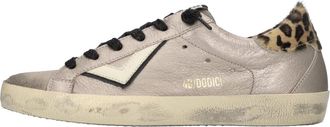 4B12 Suprime Sneaker - Dames - Sneakers - Grijs - 38 EU - Leer - Schoenen