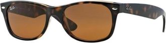 Ray-Ban Klassieke Wayfarer Zonnebril - unisex - Zonnebrillen - Bruin - 55 MM - Accessoires