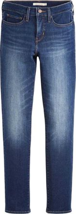 Levi's Dames 312 Slim Shaping Jeans (Blauw)