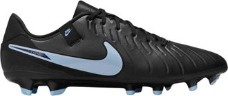 Nike Unisex voetbalschoenen voor volwassenen: Tiempo Legend 10, van leer, voor harde ondergrond (Zwart)