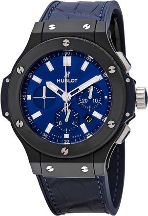 Hublot Big Bang Chronograph Automatic Blue Sunray Dial Mens Watch 301.CI.7170.LR