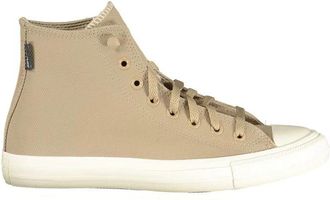 Converse Leren High-top Sneakers - Heren - Sneakers - Beige - 46 EU - Leer - Schoenen