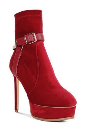 Rag & Co. Zeppelin Platform Pump in Red at Nordstrom Rack, Size 10