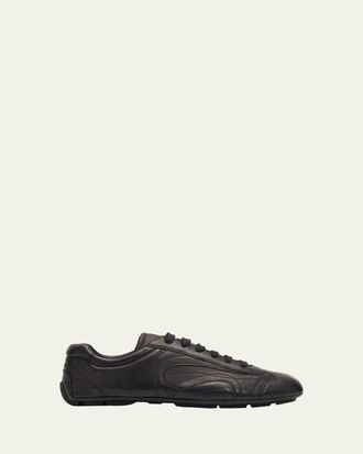 Prada Mens Montecarlo Re-Edition 2005 Nappa Leather Sneakers