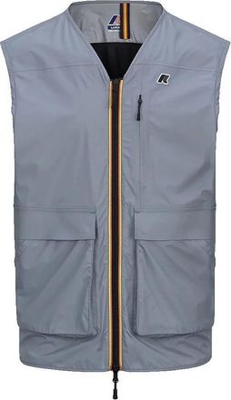 K-Way Giubbino K5124Ywwa 9 - Heren - Bodywarmers - Grijs - L - Nylon - Jassen