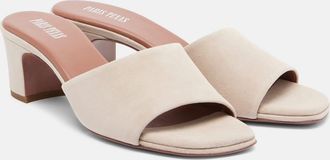 PARIS TEXAS Ava 50 suede mules