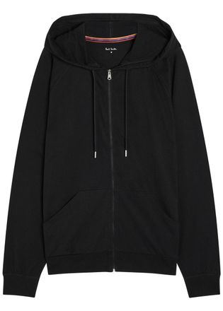 Paul Smith Hooded Cotton Sweatshirt - Black - XL