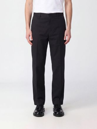 A.P.C. A. P.C. Dylan Straight Fit Cotton Chino Trousers with Mid-Rise Waist