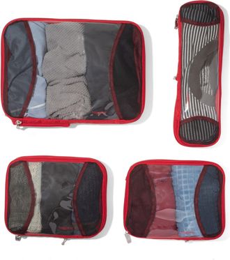 Baggallini Womens Compression Packing Cube 4 Piece Set