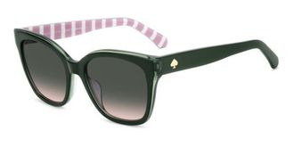 Kate Spade New York KS Daesha 2/G/S Asian Fit 1ED/JP Womens Sunglasses Green Size 55