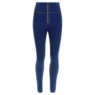 Freddy Jeggings push up WR.UP vita super alta con zip in tono