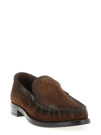 Prada Suede Loafer - Brown