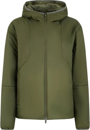 Herno Lichtgewicht Jack met Capuchon - Heren - Winterjassen - Groen - S - Polyester - Jassen