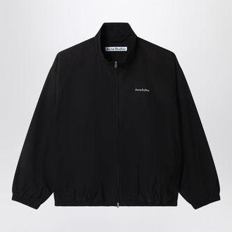 Acne Studios Logo Zipper Jacket Black