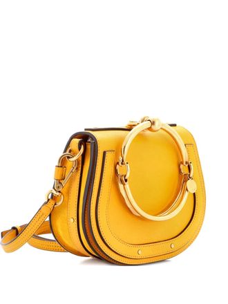 Chlo&eacute; Nile Leather Small crossbody bag - Orange