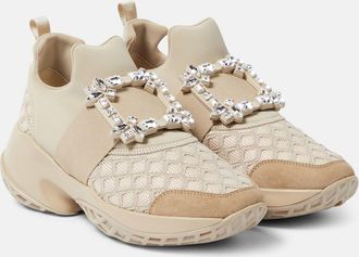 Roger Vivier Viv Run embellished sneakers
