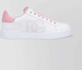 Dolce & Gabbana low top sneakers with contrast heel tab