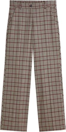 Summum Ruitjesbroek - Dames - Broeken - Veelkleurig - Maat: S Viscose