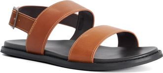 Dune London Mens Include - Leather Sandals - Tan - Size UK 10