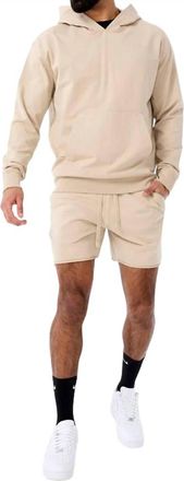 Jordan Craig Mens Summer Breeze Pullover Hoodie In Natural Sand