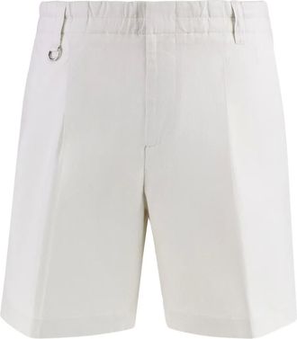 Paolo Pecora Bermuda in msto ilino - Bianco