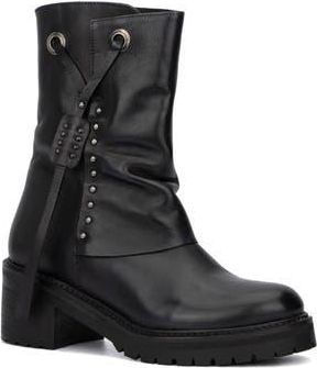 Vintage Foundry Co. Madeline Block Heel Boot in Black at Nordstrom Rack, Size 7.5
