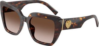 Dolce & Gabbana DG4538 502/13 Womens Sunglasses Tortoiseshell Size 54