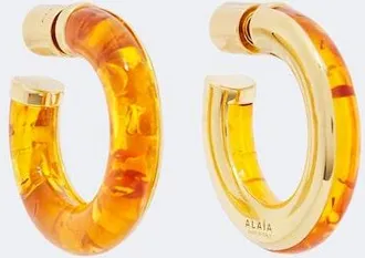 Alaia Ala&iuml;a Ray hoop earrings