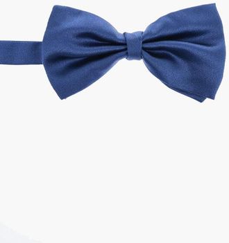 Corneliani Solid Color Silk Bow Tie size Unica