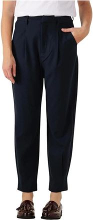 Copenhagen Muse Tailor Pants - Dames - Broeken - Blauw - S - Polyester - Broeken