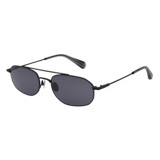 AllSaints AllSaints Unisex rechthoekige zonnebril voor volwassenen (Matzwart)