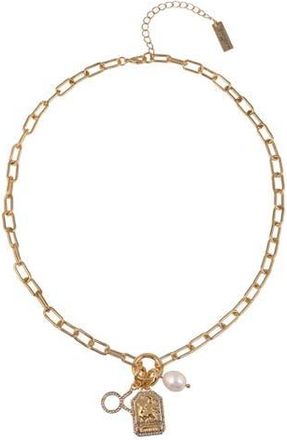 Hallmark Zodiac Pendant Necklace in Gold - Taurus at Nordstrom, Size 18