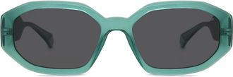 Polaroid PLD 6189/S 1ED/M9 Womens Sunglasses Green Size 55