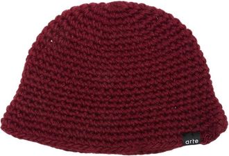 Arte Crochet Knit Buckethat