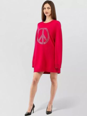 Moschino wool knitted dress