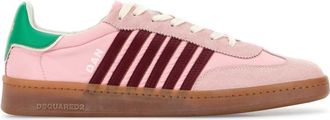 Dsquared2 Pink Nylon Boxer Sneakers